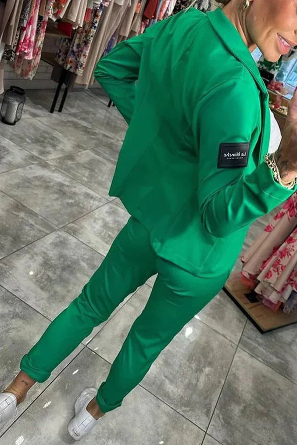 Zyora™ – Zestaw na Miarę z Miękką Marynarką i Casualowymi Spodniami Dresowymi