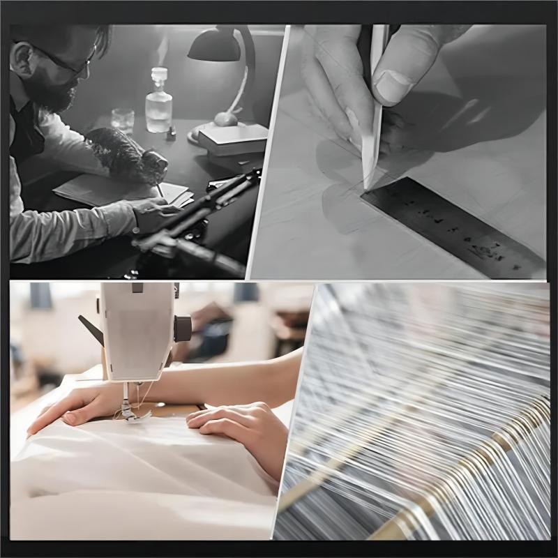 Auvia™ – Patchworkowa Kurtka Puchowa – Lekka i Stylowa