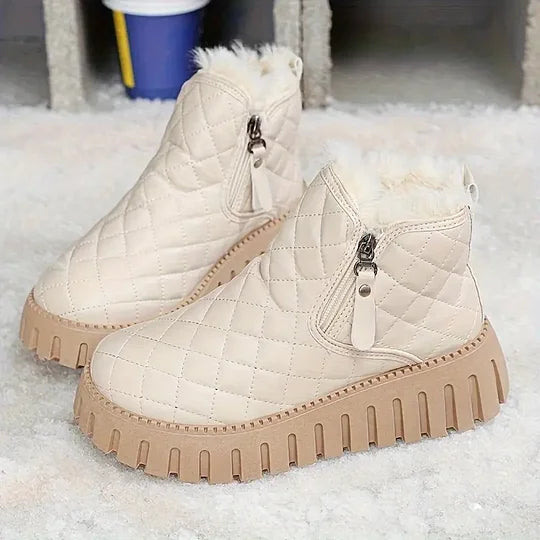 Arlette™ - Ciepłe śniegowce na Klinowym Obcasie