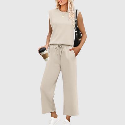 Evangeline™ - Kobiecy Dwuczęściowy Zestaw – Miękki, Zgrabny i Stylowy