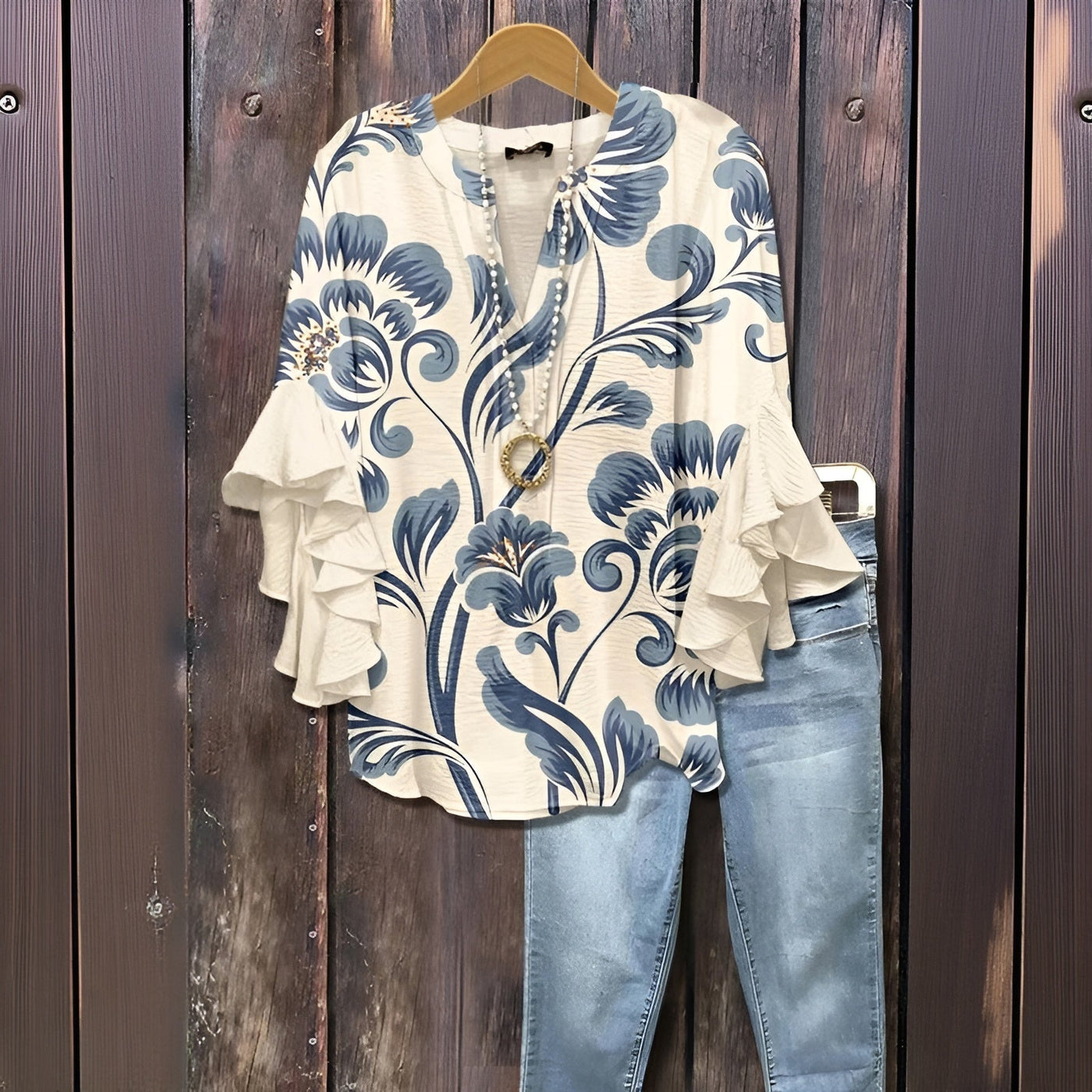 Liliana™ - Bluzka Casual Zomerblouse