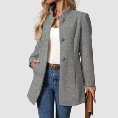 Modique™ - Elegancki i Ponadczasowy Płaszcz z Stójką