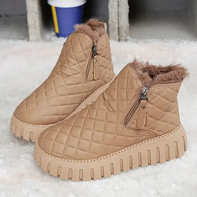 Arlette™ - Ciepłe śniegowce na Klinowym Obcasie