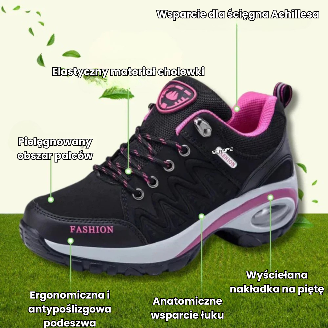 Stepura™ – Ergonomiczne i Lagodzące Ból Ortopedyczne Buty Turystyczne
