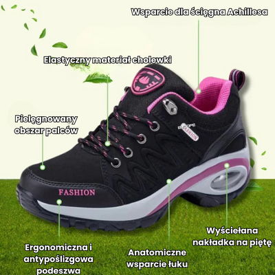 Stepura™ – Ergonomiczne i Lagodzące Ból Ortopedyczne Buty Turystyczne