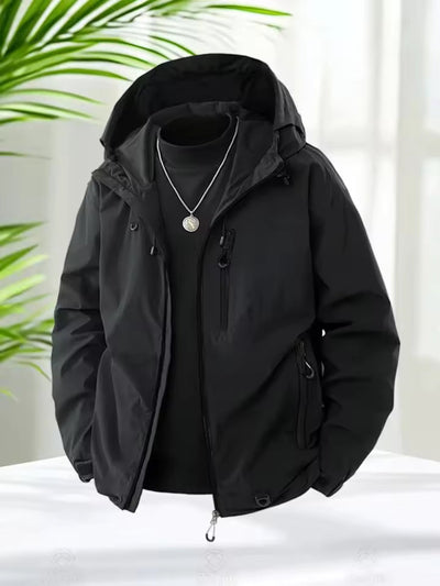 Rivor™ - Lekka Wodoodporna Kurtka Outdoorowa z Kapturem