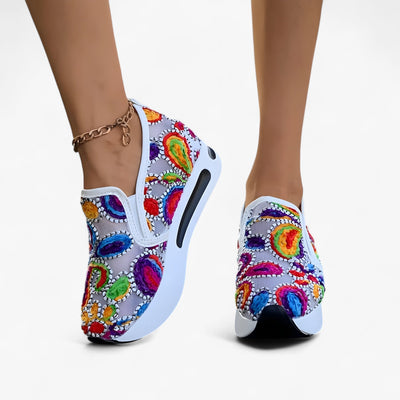 Zerina™ – Haftowane buty – Eleganckie i Wygodne