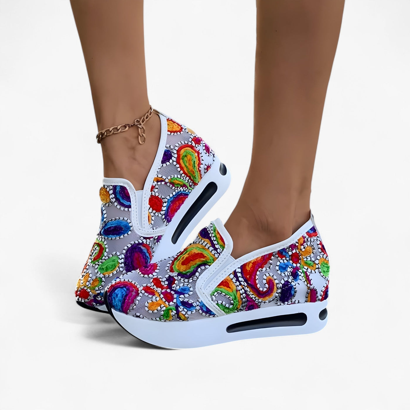 Zerina™ – Haftowane buty – Eleganckie i Wygodne