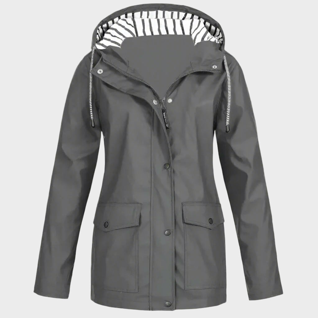 Katarzyna™ - Wodoodporna kurtka – elegancki design i ultralekki komfort na każdą pogodę