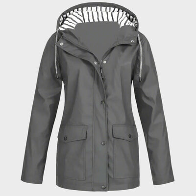 Katarzyna™ - Wodoodporna kurtka – elegancki design i ultralekki komfort na każdą pogodę