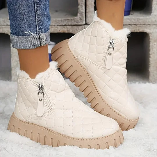 Arlette™ - Ciepłe śniegowce na Klinowym Obcasie
