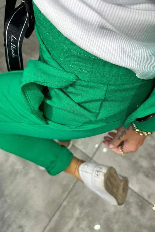 Zyora™ – Zestaw na Miarę z Miękką Marynarką i Casualowymi Spodniami Dresowymi