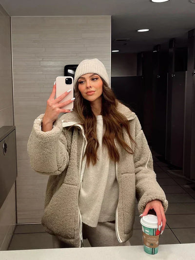 Anastacia™ - Miękka Ciepła Kurtka Zimowa