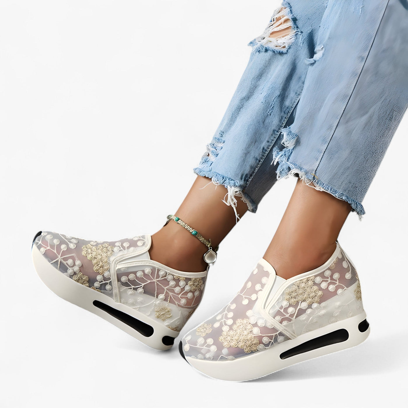 Zerina™ – Haftowane buty – Eleganckie i Wygodne